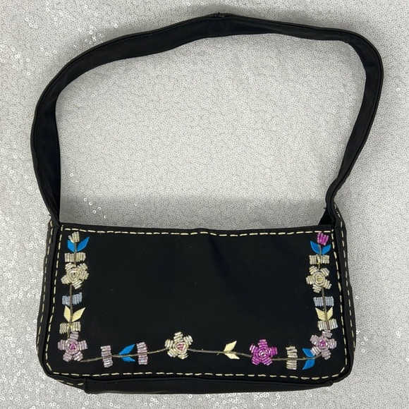 1980 VINTAGE BEADED Y2K BAG - Picture 14 of 16
